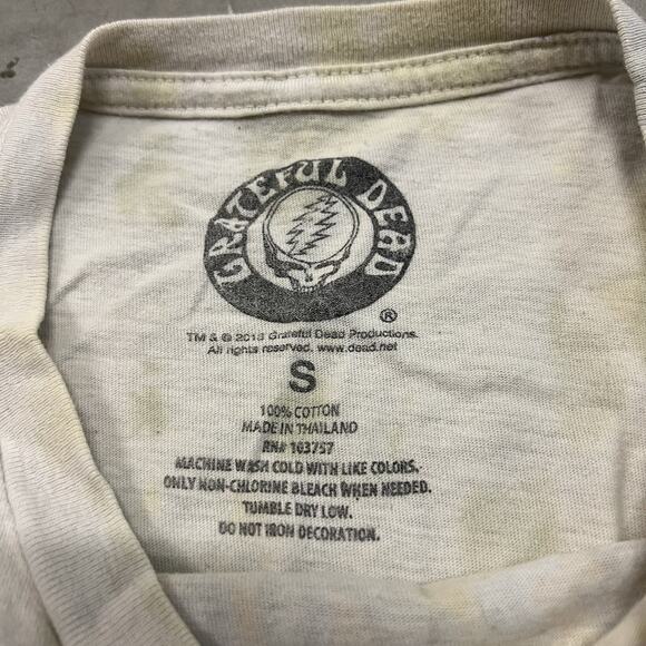 2011 Grateful Dead 15th Anniversary Warfield Theater Repro Graphic T-Shirt Small - Picture 6 of 7